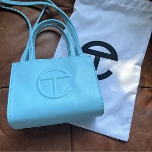 TELFAR - Shopping Bag - Small - Pool Blue